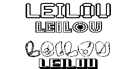 Coloriage Leilou