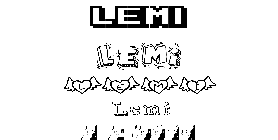 Coloriage Lemi