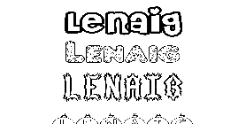 Coloriage Lenaig