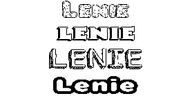 Coloriage Lenie