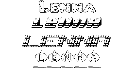 Coloriage Lenna