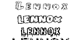 Coloriage Lennox