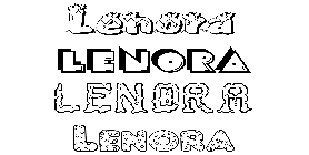 Coloriage Lenora