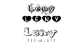 Coloriage Leny