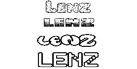 Coloriage Lenz