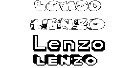 Coloriage Lenzo