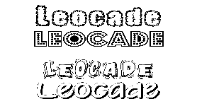 Coloriage Leocade