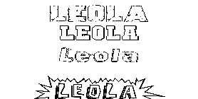 Coloriage Leola