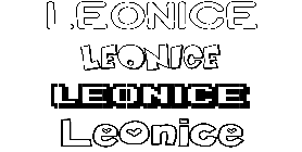 Coloriage Leonice