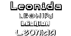 Coloriage Leonida