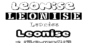 Coloriage Leonise