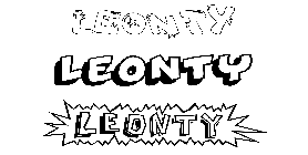 Coloriage Leonty