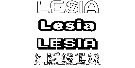 Coloriage Lesia