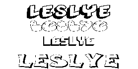 Coloriage Leslye