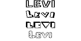 Coloriage Levi