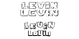 Coloriage Levin