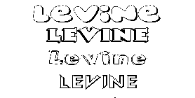 Coloriage Levine