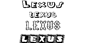 Coloriage Lexus