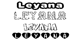 Coloriage Leyana