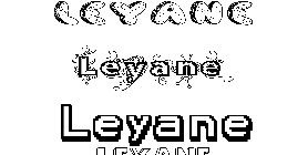 Coloriage Leyane