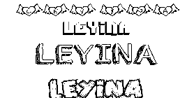 Coloriage Leyina