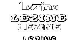 Coloriage Lezine