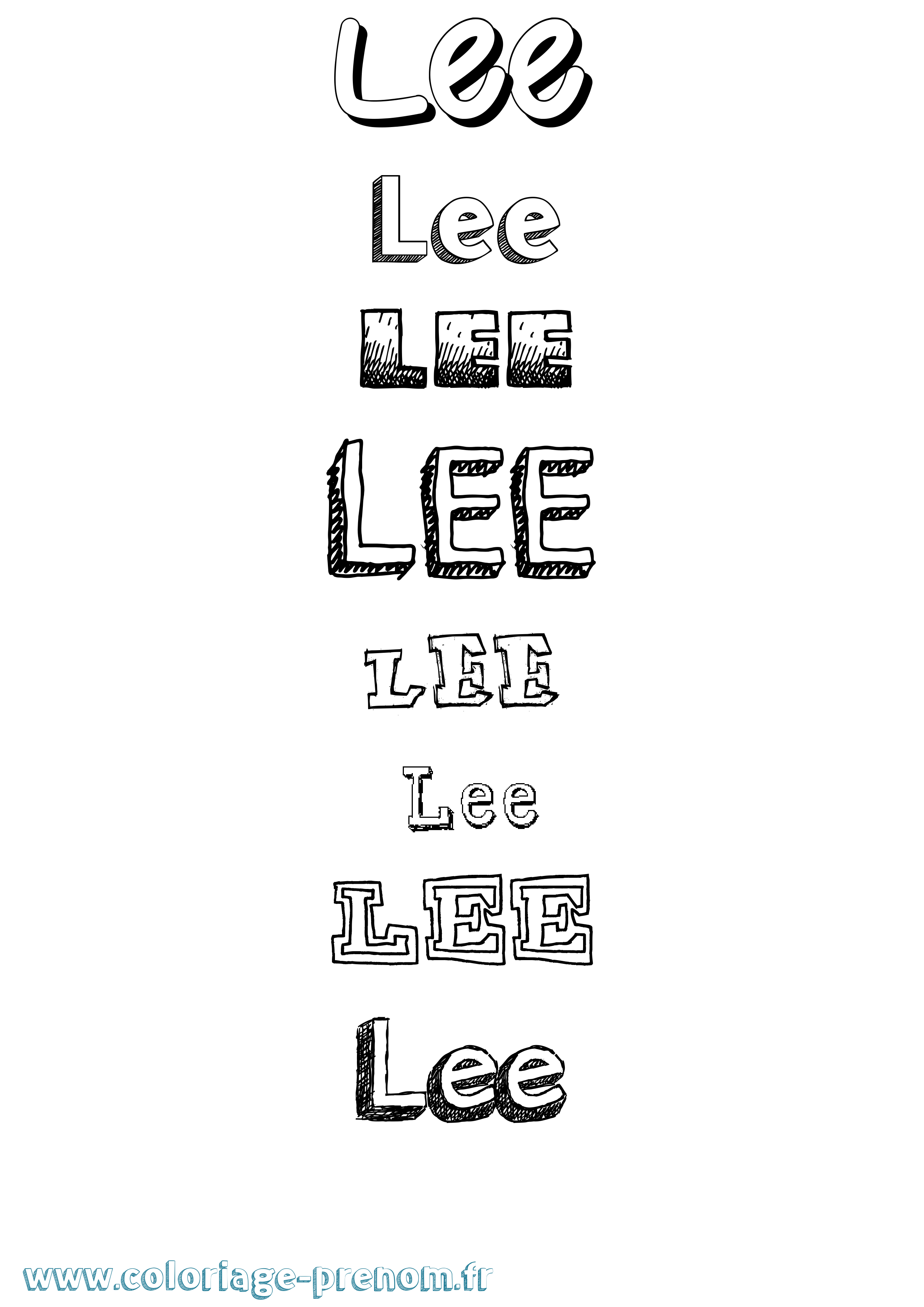 Coloriage Bruce Lee Imprimer