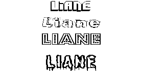 Coloriage Liane