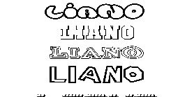 Coloriage Liano