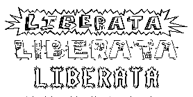 Coloriage Liberata