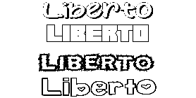 Coloriage Liberto