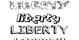 Coloriage Liberty