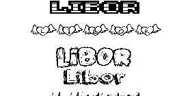 Coloriage Libor