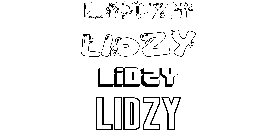 Coloriage Lidzy