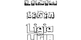 Coloriage Ligia