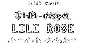 Coloriage Lili-Rose