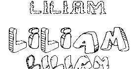 Coloriage Liliam