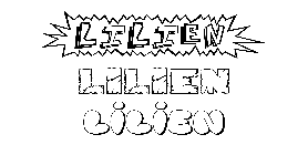 Coloriage Lilien