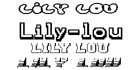 Coloriage Lily-Lou