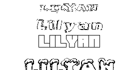 Coloriage Lilyan