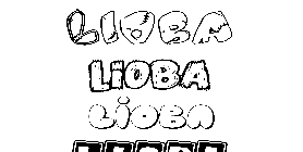 Coloriage Lioba