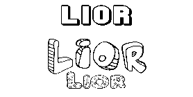 Coloriage Lior