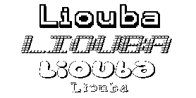 Coloriage Liouba