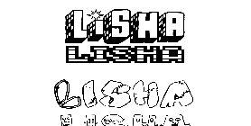 Coloriage Lisha