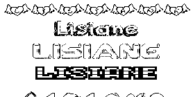 Coloriage Lisiane