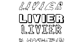 Coloriage Livier