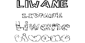 Coloriage Liwane