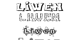 Coloriage Liwen