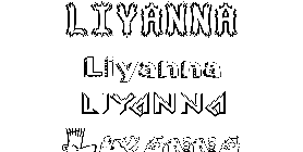 Coloriage Liyanna