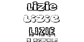 Coloriage Lizie